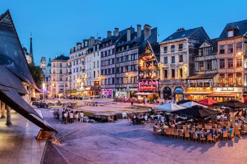 Rouen Hyper Centre 55 M2, La Glamour Suite 5* Exterior foto