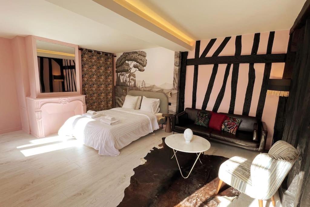 Rouen Hyper Centre 55 M2, La Glamour Suite 5* Exterior foto